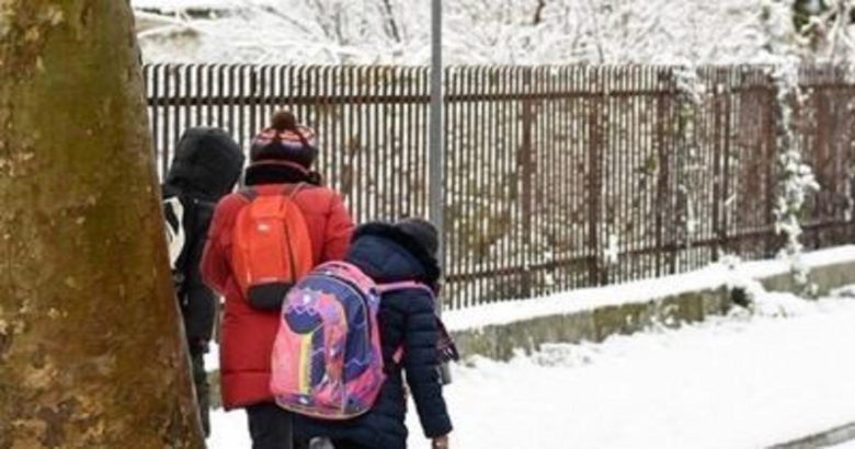 scuole chiuse neve