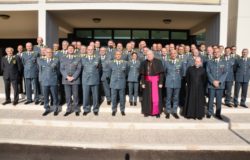 GUARDIA di FINANZA - Visita pastorale dell'Ordinario militare S.E. Santo Marciano