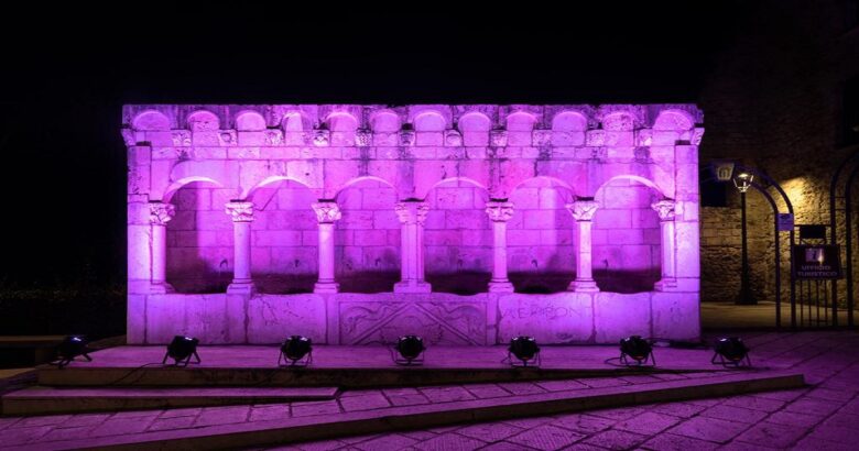 ISERNIA, Fontana Fraterna, notte rosa, Giro d'Italia