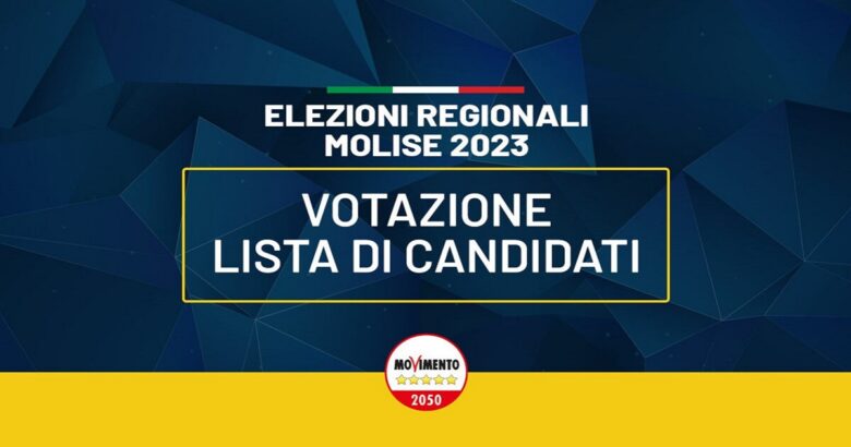 regionali, Molise, nomi, candidati, M5S