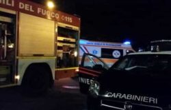 carabinieri vigili del fuoco ambulanza notte