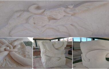 “L'emigrazione scolpita nella pietra”, Duronia, Simposio di scultura
